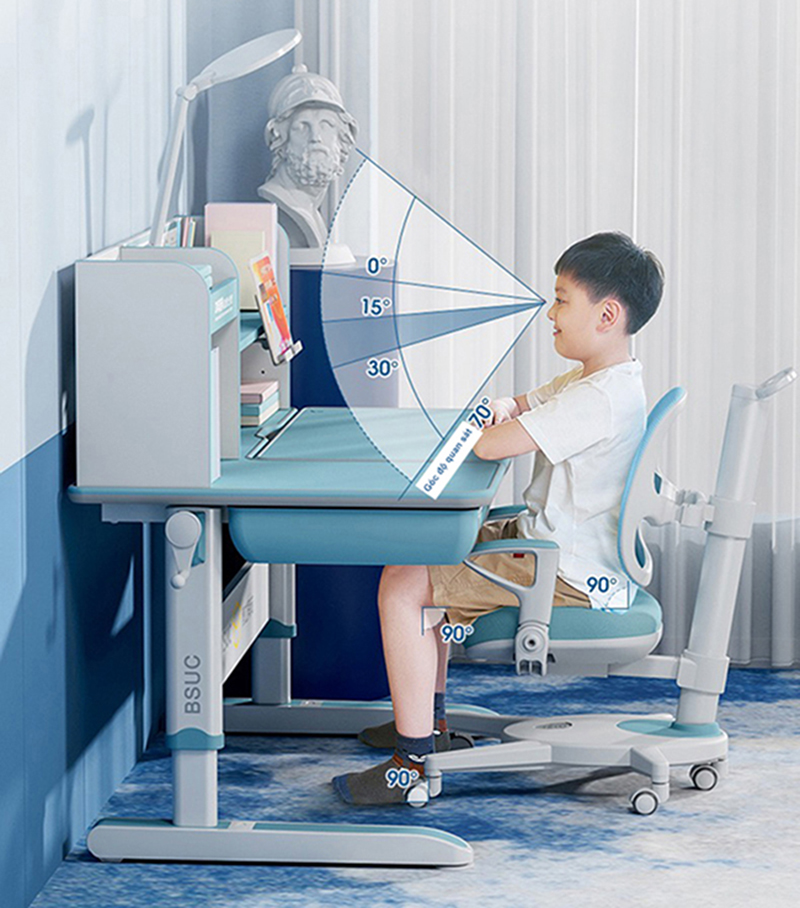 Hướng dẫn sử dụng bàn ghế học sinh nâng hạ